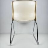Set of 5 Stackable Clipper chairs by Svante Schöblom for Overman Sweden 1970