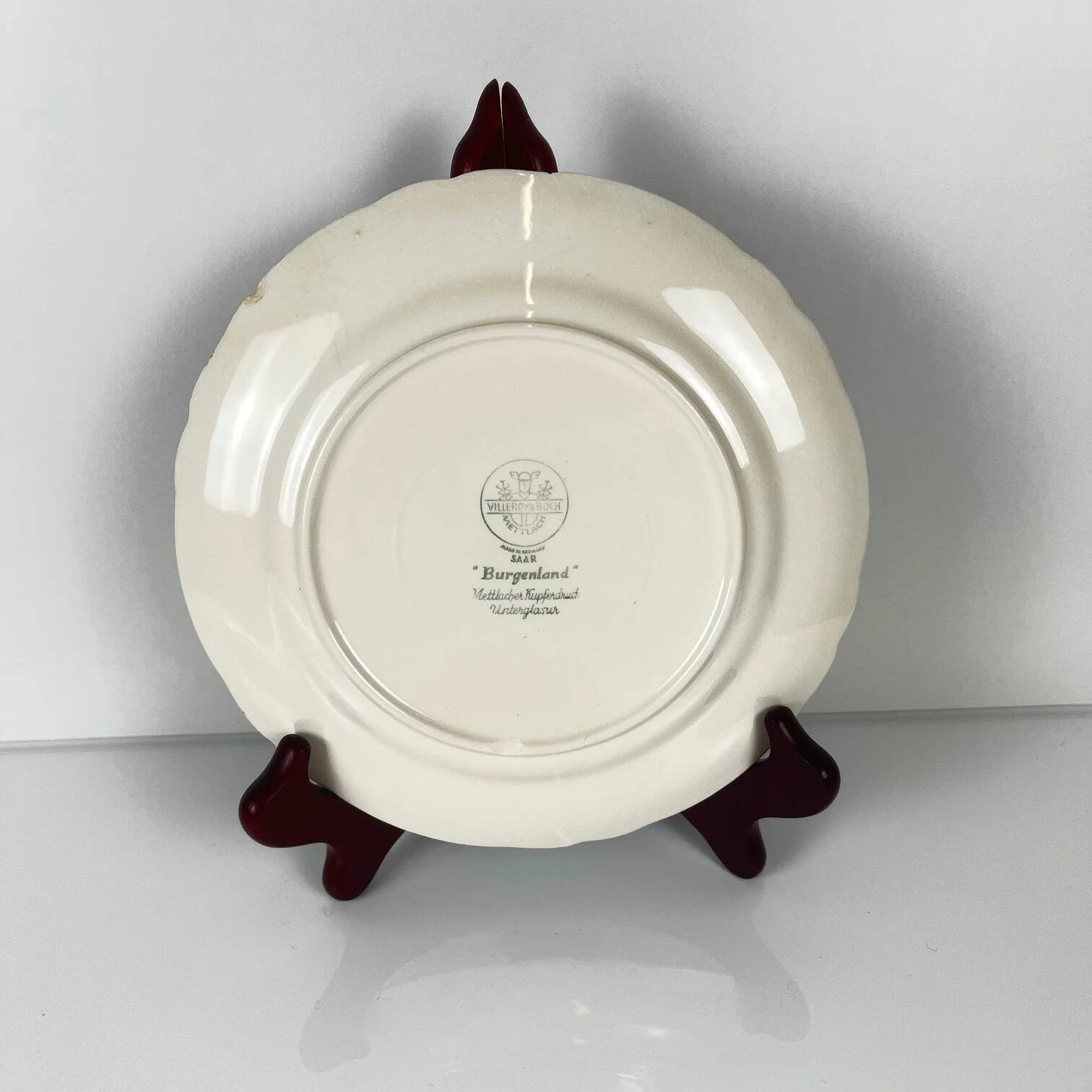 Set de 2 assiettes à dessert Villeroy & Boch "Burgenland", bleu