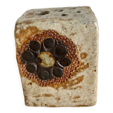 Handmade stoneware toothbrush holder