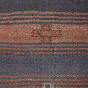 Tapis vintage turc de oushak tissé à la main 120x286 cm