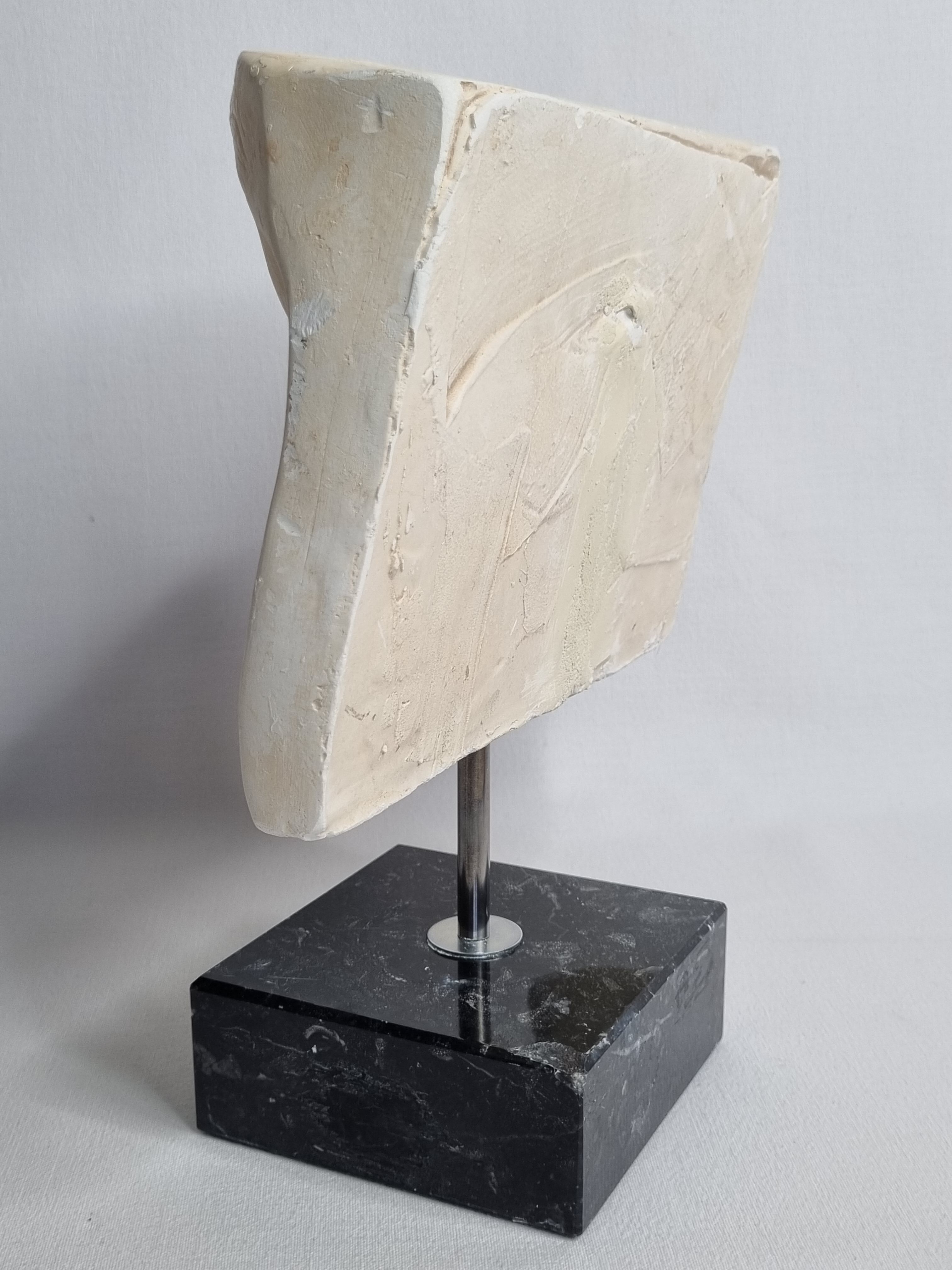 Eye of Michelangelo's "David", vintage cast after Brucciani, on base, 27 cm