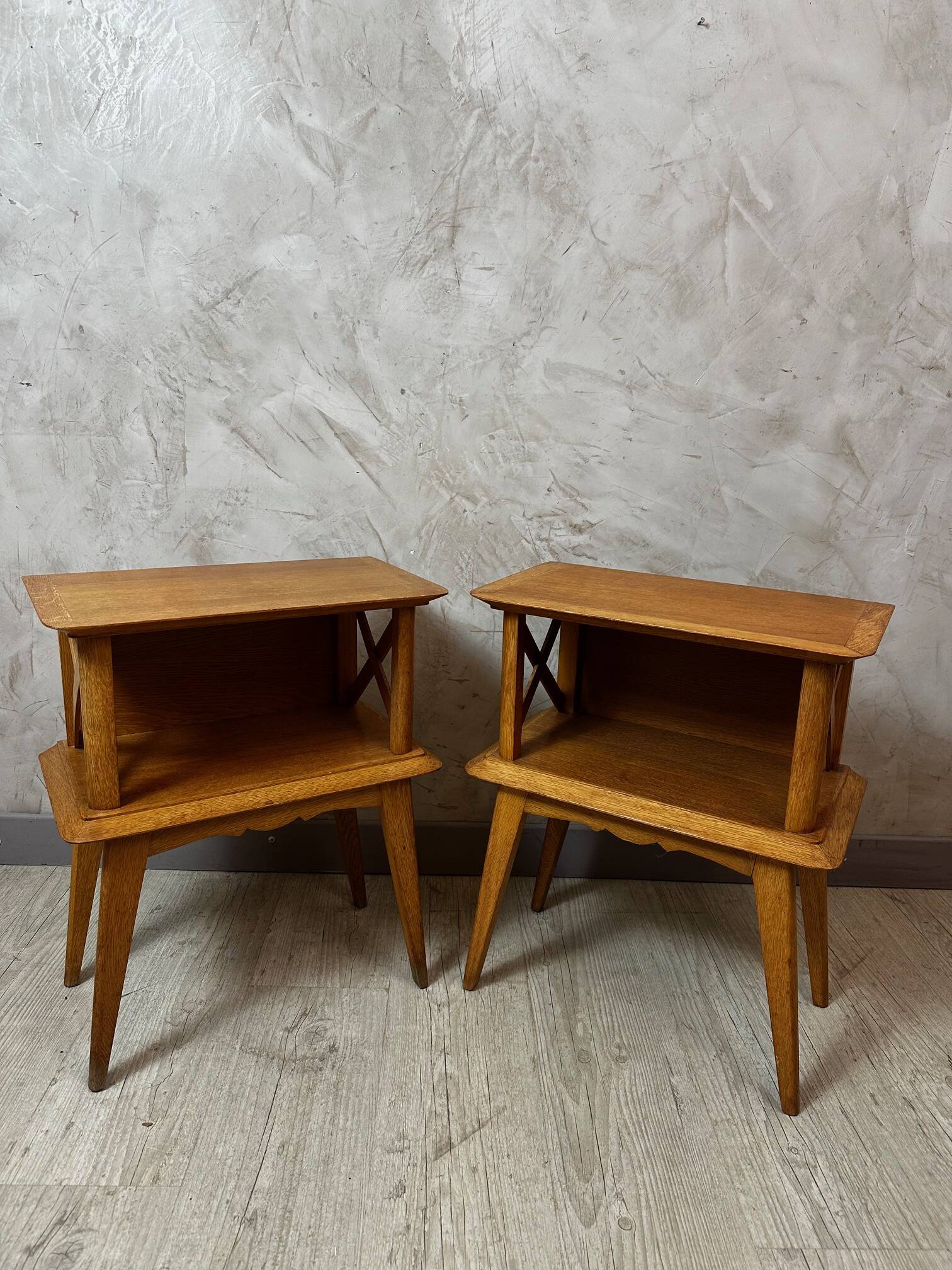 Vintage bedside tables
