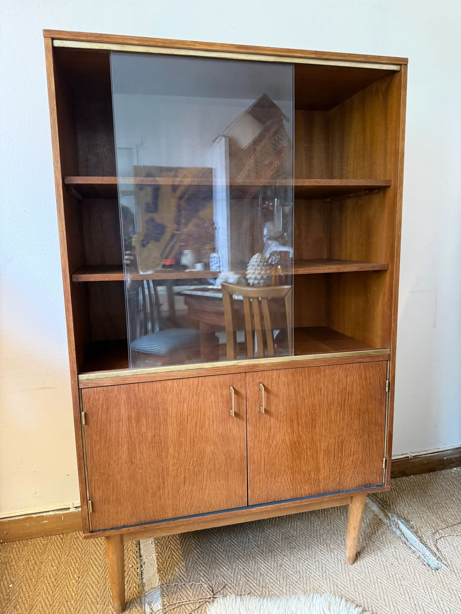 Vaisselier vitrine bibliothèque vintage