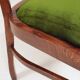 Chaise de bureau vintage vert mother 1930