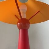 80s pop red floor lamp
