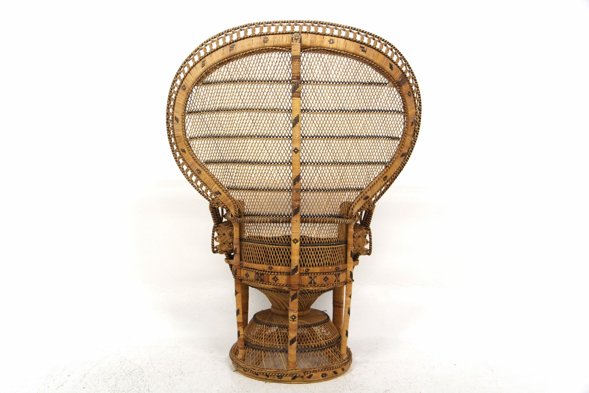 Armchair "Emmanuelle" in rattan, Sweden, 1980