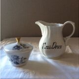 Milk pot and sugar