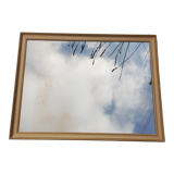 Old gilded mirror
