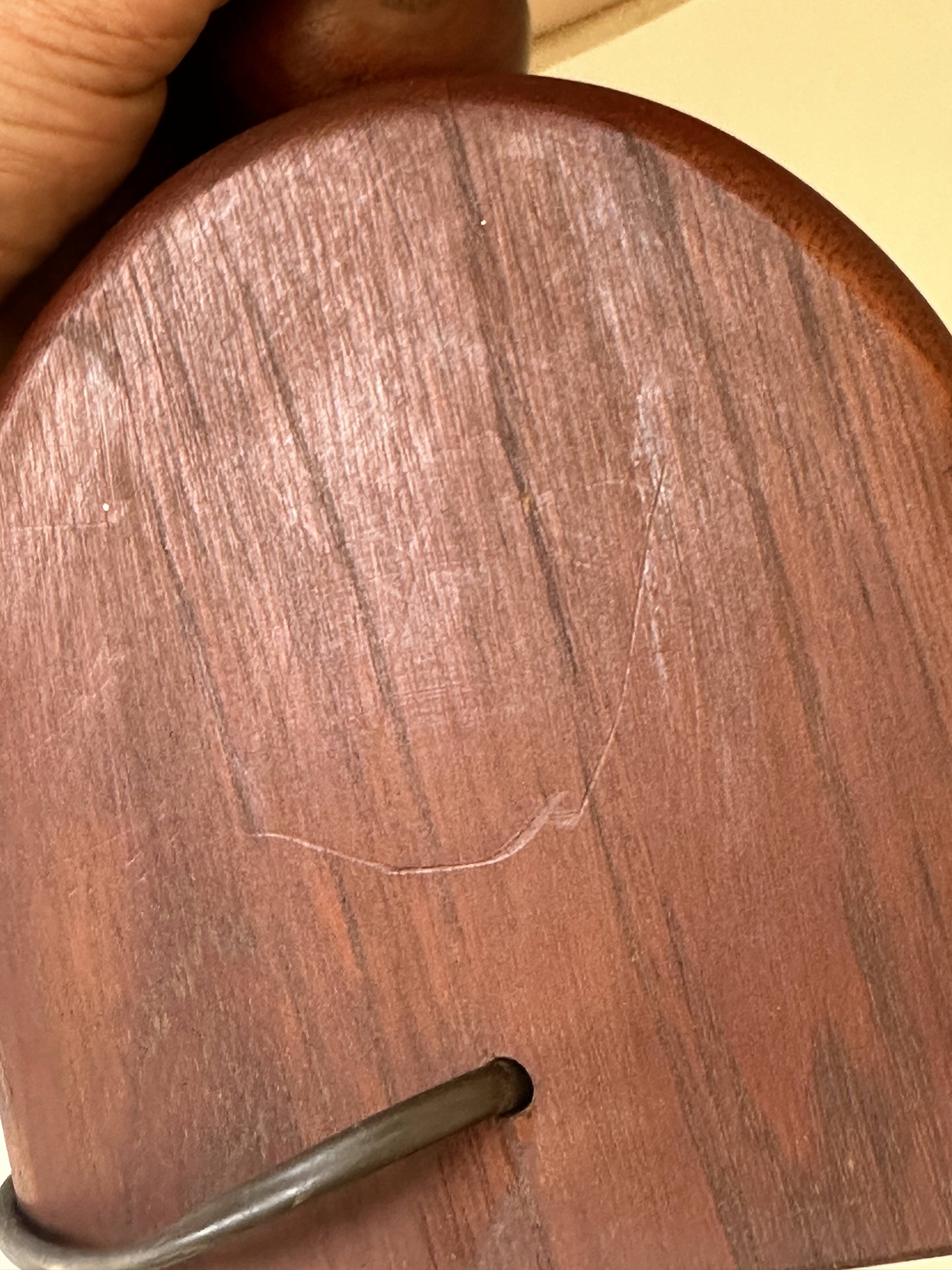 Vintage teak lamp, 60s design