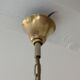 Art deco style glass suspension / 30-40 years
