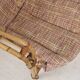 Antique, vintage rattan armchair