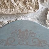 Old wooden wall mirror redesigned