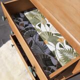 Commode vintage 3 tiroirs bois naturel