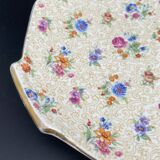 Plat de service en porcelaine vintage