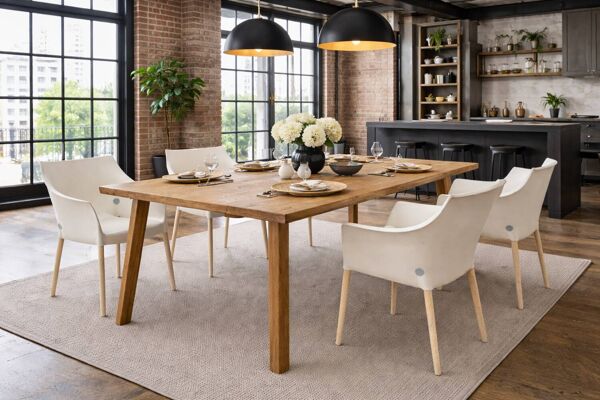 Lot de 6 chaises Dr. No de Philippe Starck pour Kartell