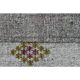1970s Vintage Turkish Oushak Handmade Wool Cotton Gray Area Rug 200x316