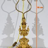 Lampe en Bronze Doré, époque Napoléon III – Milieu XIXe