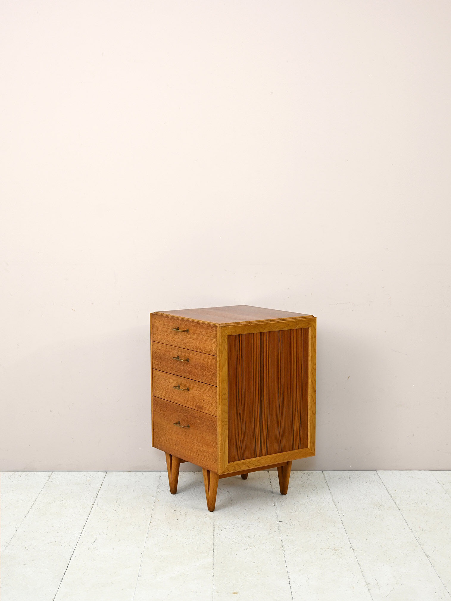 Modernistic chest of drawers