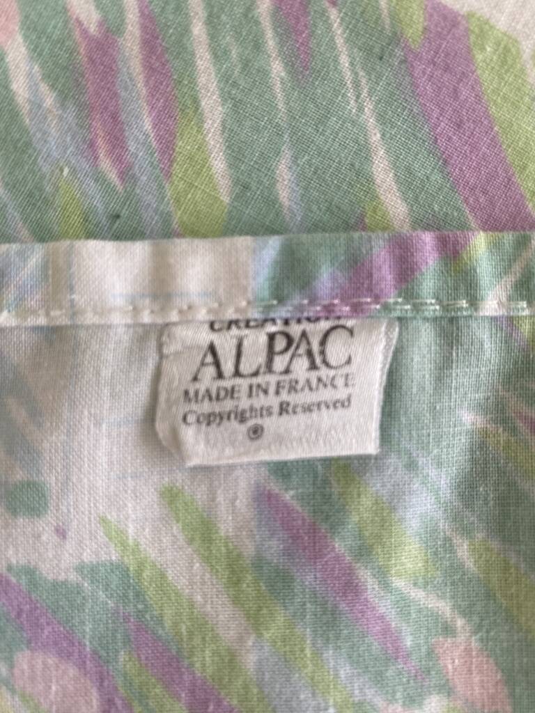 Pack of 10 APAC 80's pastel napkins - 43x43 cm - polycotton