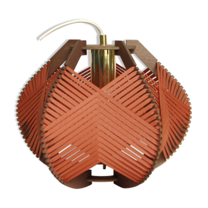 Lampe brique tissée