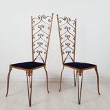 Pair of vintage chairs, design Pier Luigi Colli