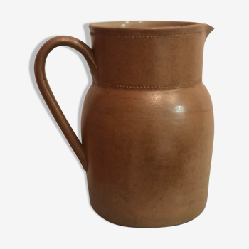 Broc pitcher carafe in sandstone