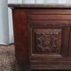 Louis XIV oak chest from the 19th century.