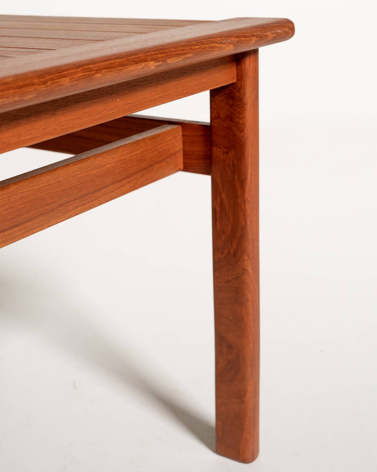 Scandinavian teak bench, 1960s