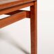Scandinavian teak bench, 1960s