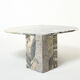 Sicilian marble eye coffee table circa 1970