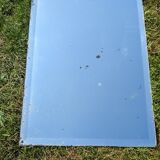 Old rectangular beveled mirror