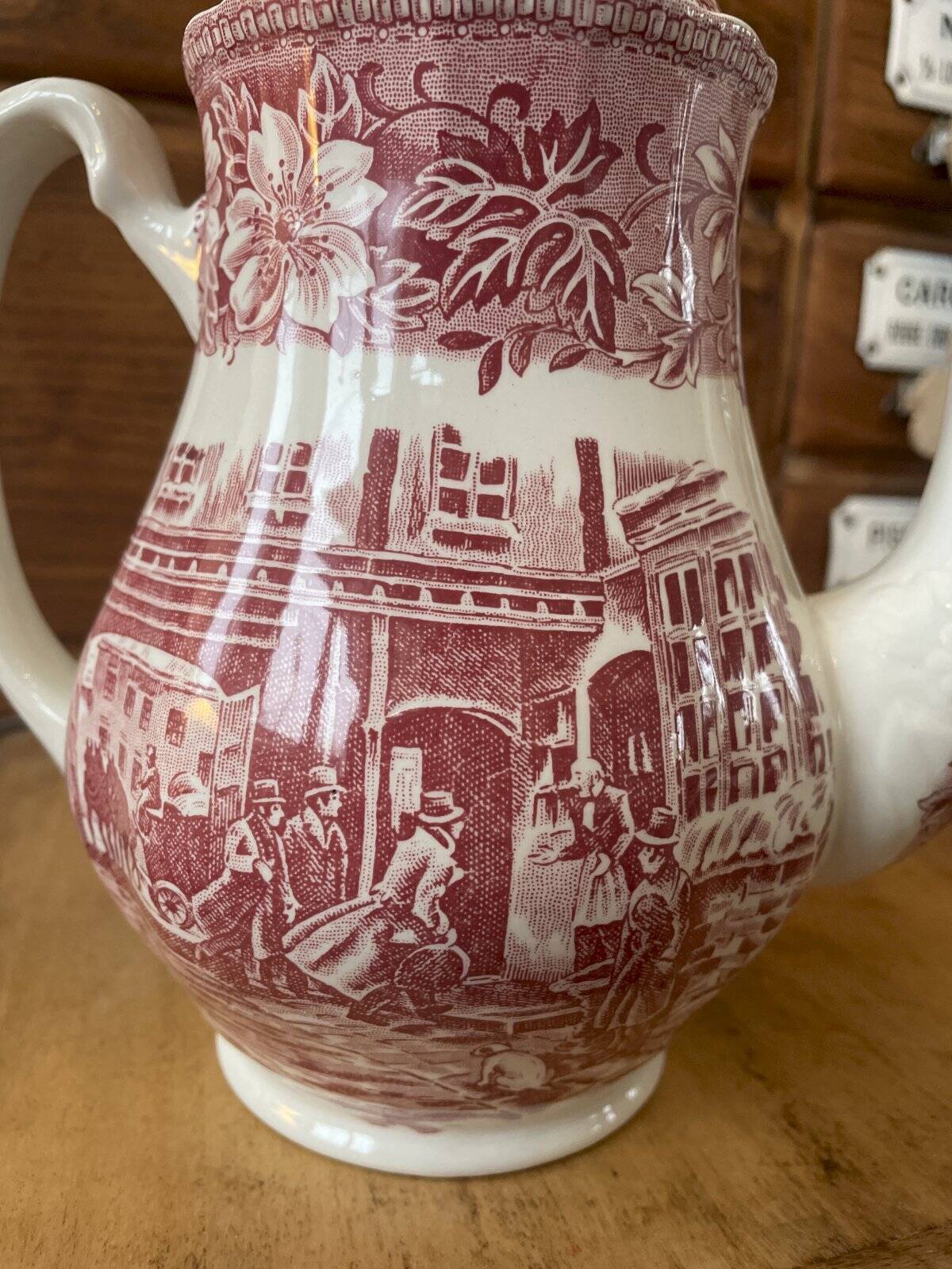 Royal Tudor Ware English earthenware teapot and coffee pot