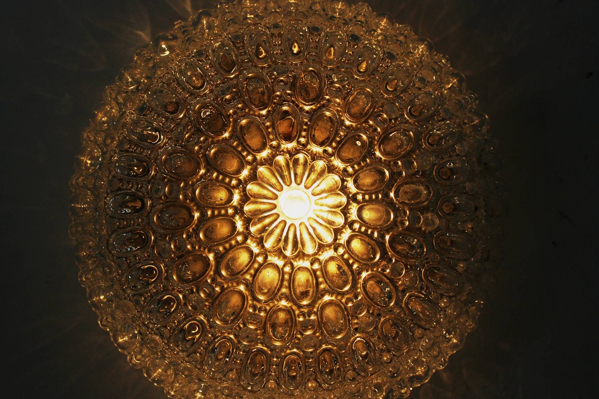 Mid-Century Sirius Sconce by Helena Tynell for Glashütte Limburg, 1970s