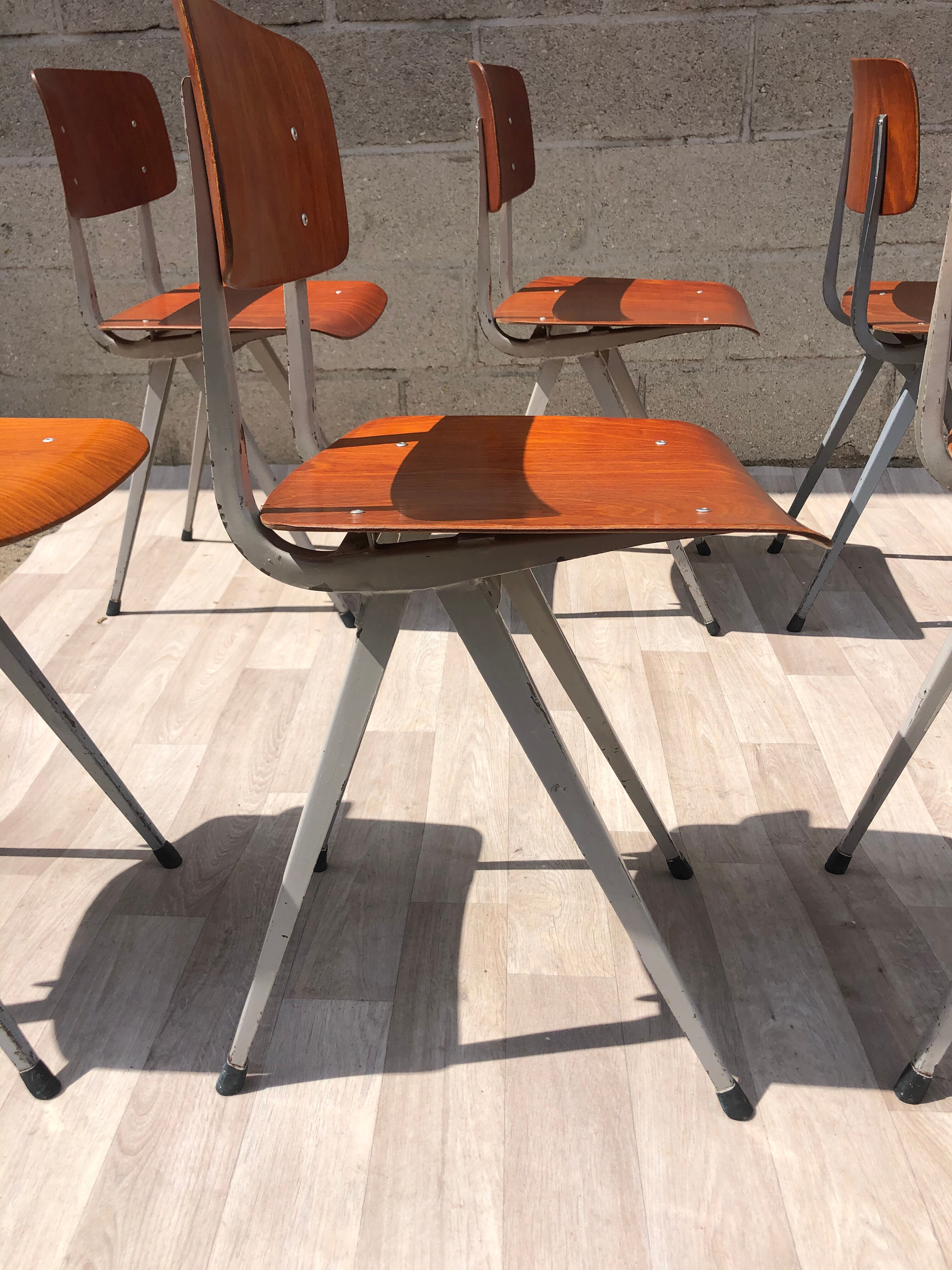 6 vintage chairs Result Friso Kramer