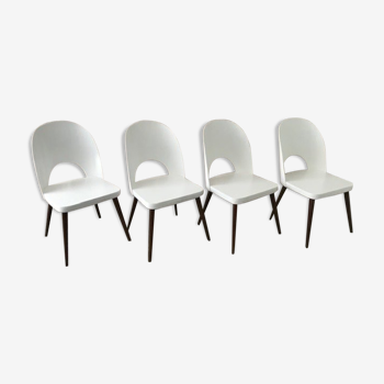 Lot de quatre chaises du milieu du siècle par Oswald Haerdtl