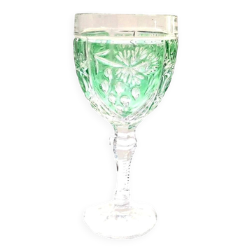 Verre à pied coloré Anna Hutte modèle Asti, Allemagne