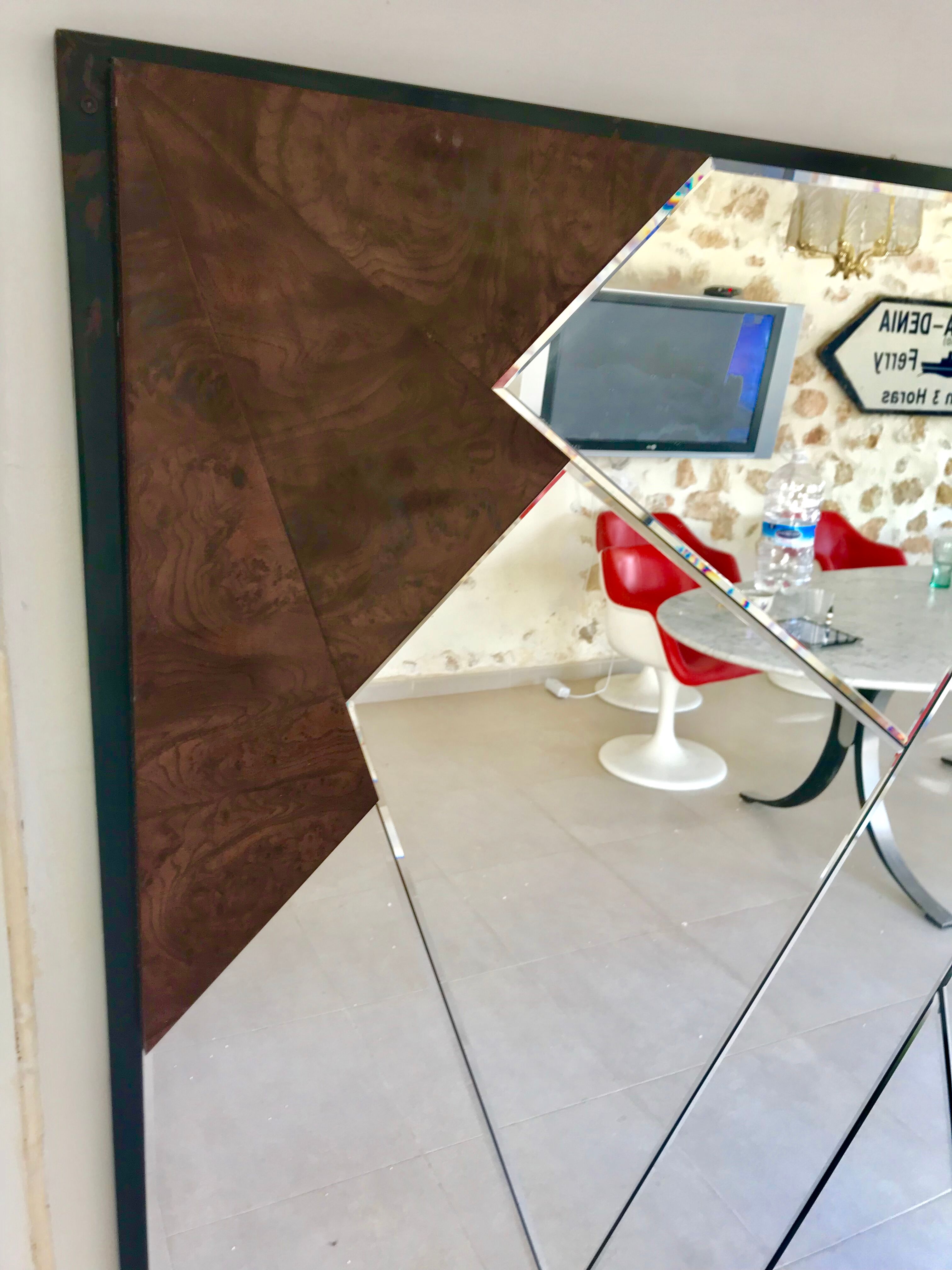 Mirror italian design period 1970