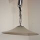 Helestra pendant lamp, Germany, 1970s | Chrome and frosted glass | Vintage