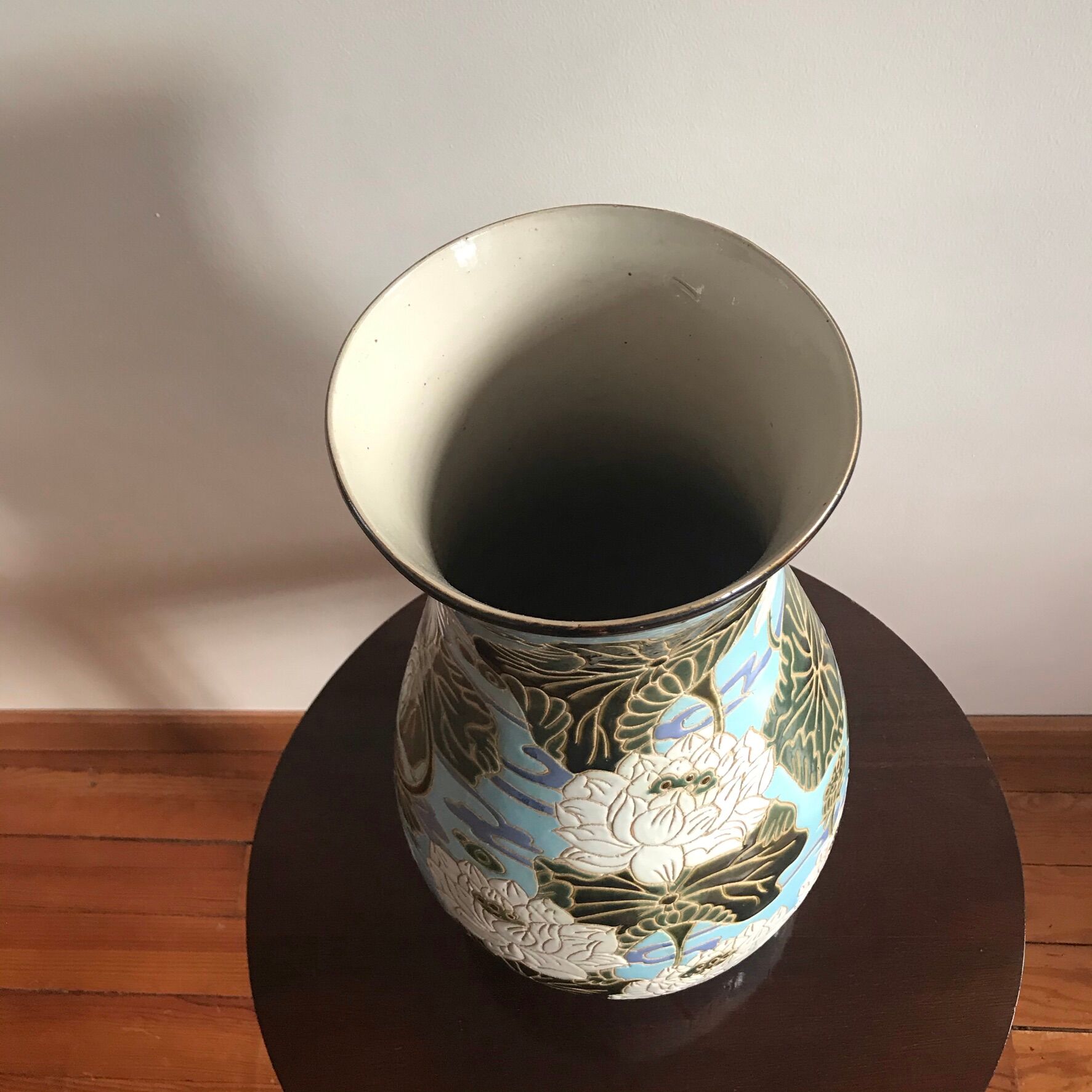 Large Art Deco-style vase - height 50 cm