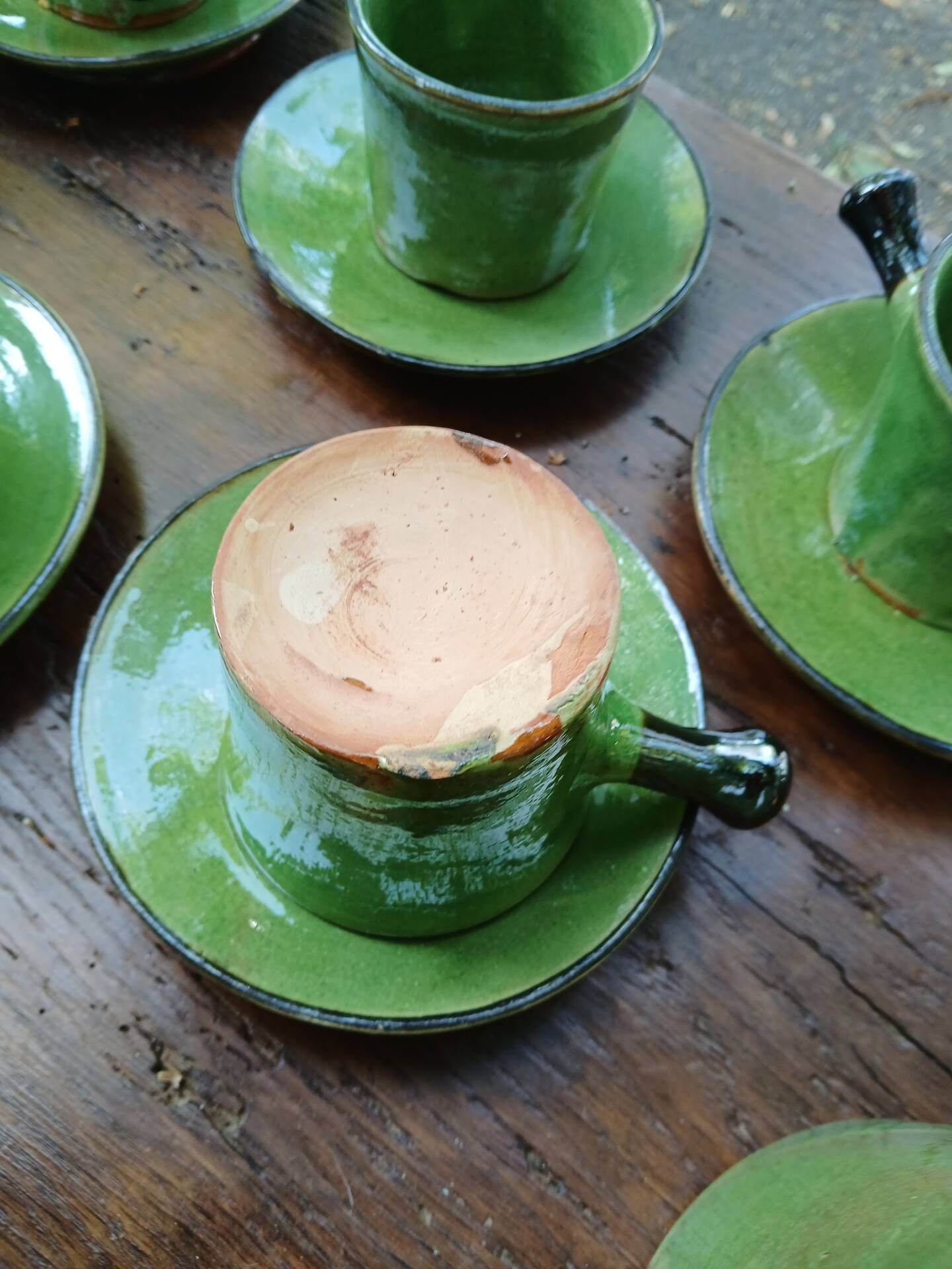 Stoneware coffee service from Marnaz