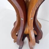 Lampe unique en bois années 60