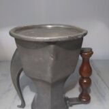 Old tin pitcher