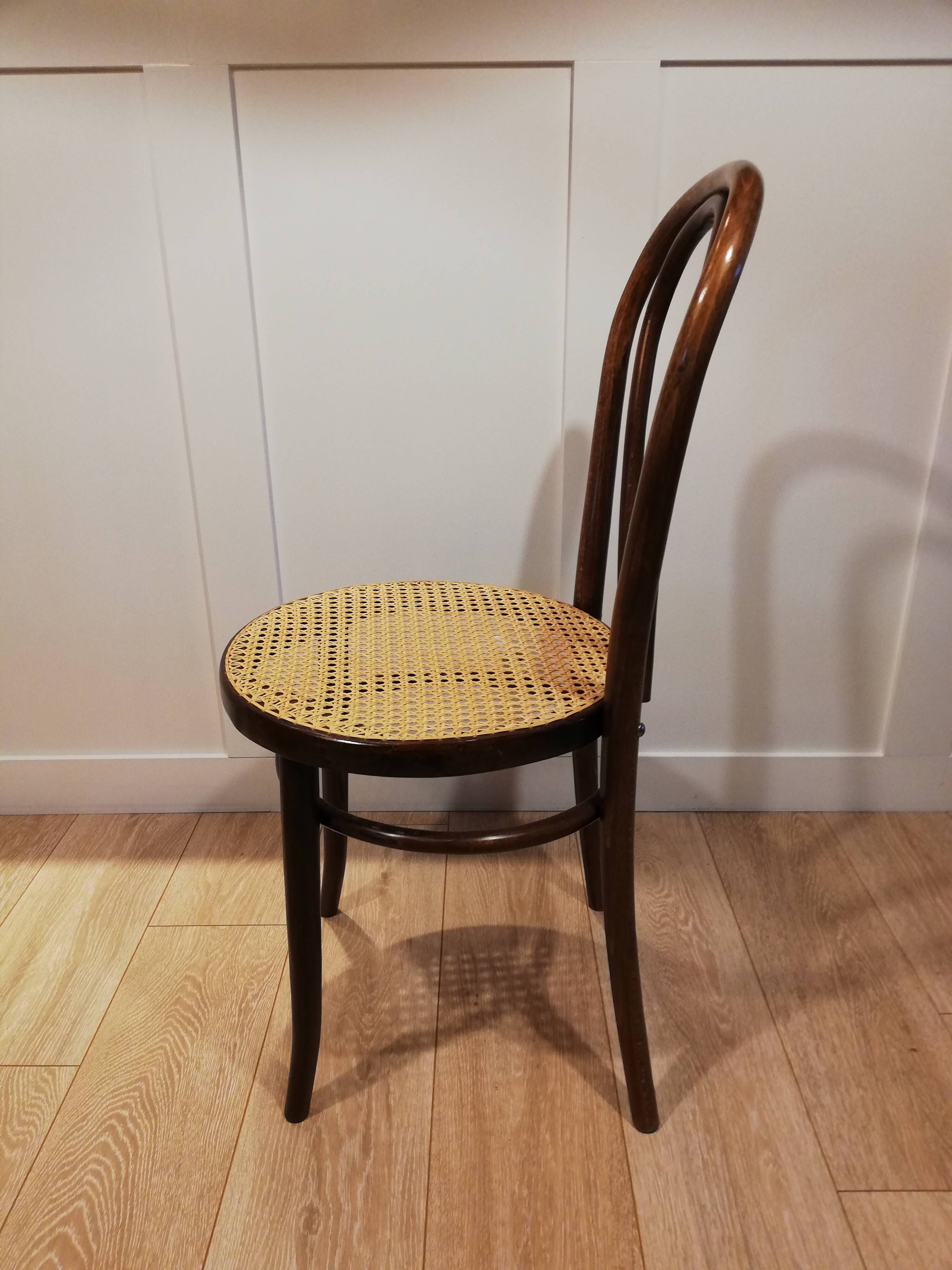 Lot of three bistro chairs