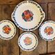Dessert dish and plates