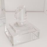 Crystal liqueur and whiskey decanter