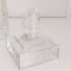 Crystal liqueur and whiskey decanter