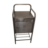 Metal bedside table