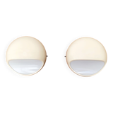 Italian Space Age Wall Lamps from the Mid-Century by Gerd Lange for Kartell, 1960s, Set of 2