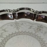 Round silver plated dish Alpacca Berndorf