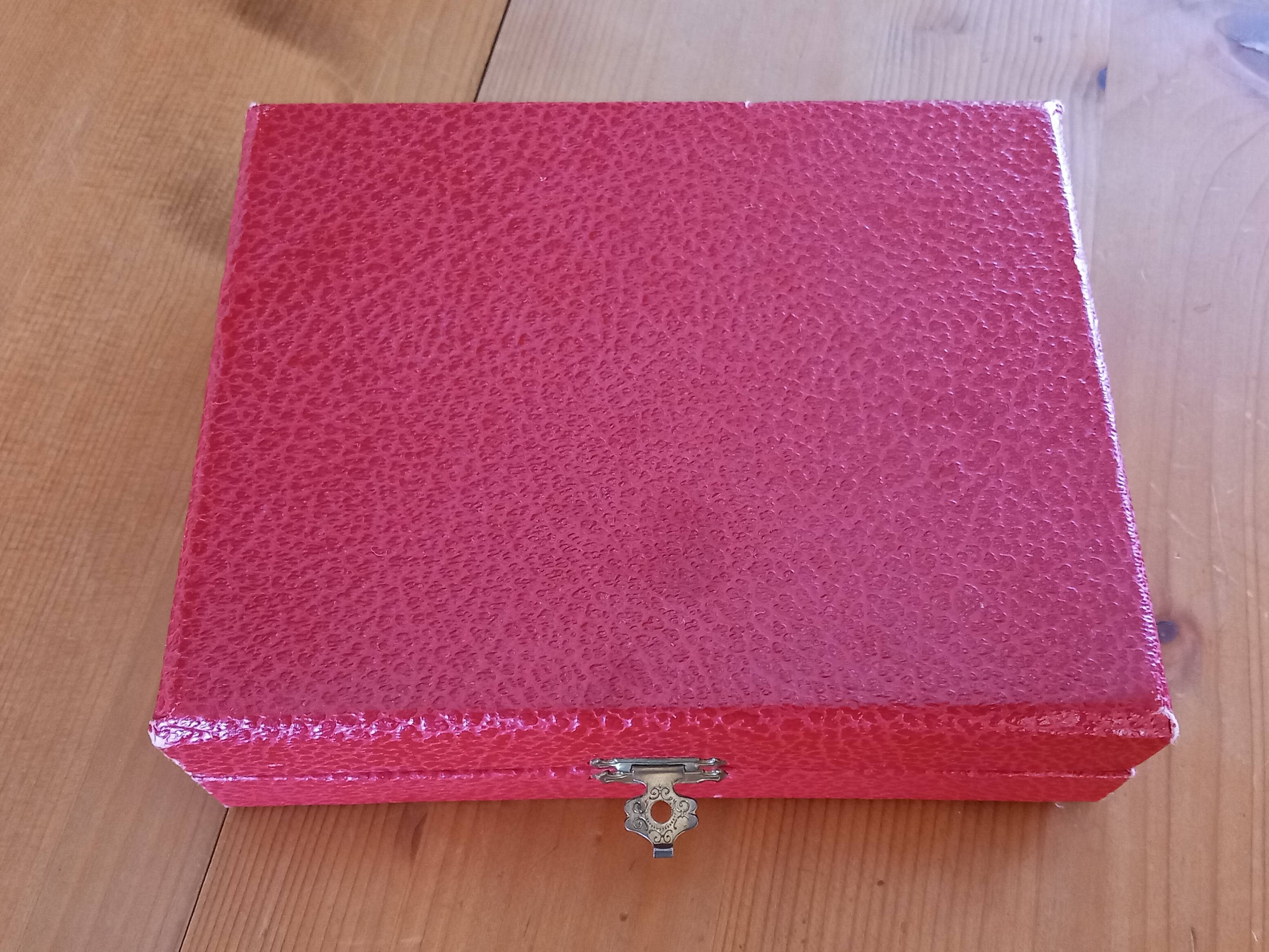 Box of 12 stainless steel dessert forks Devouge Dupont silverware